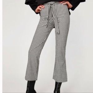 Zara Gingham Pants